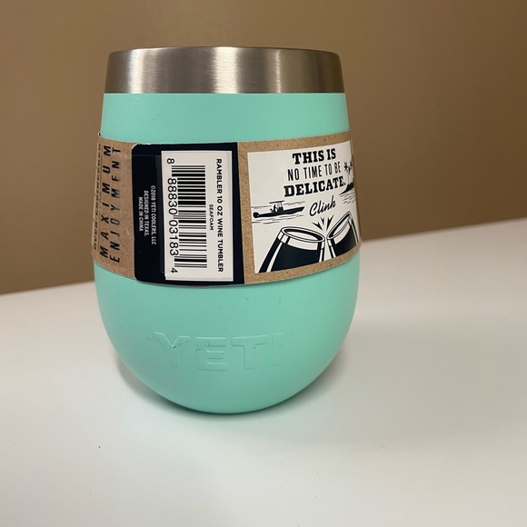 NWT YETI wine tumbler in seafoam - Picture 2 of 4